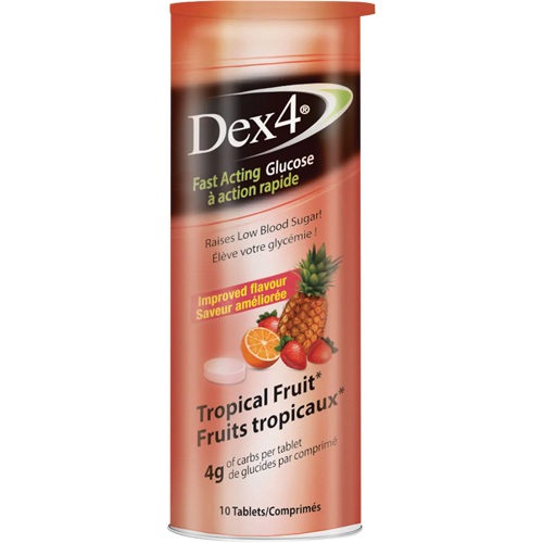 Comprim&eacute;s de glucose Dex4 Dynamic NTL Industrial