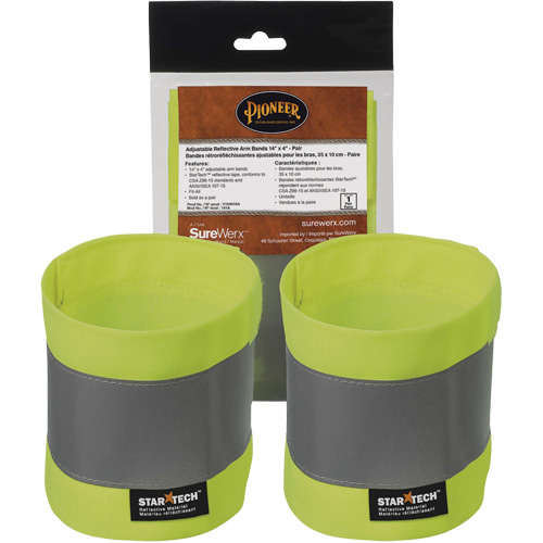 141A High-Visibility Adjustable Armbands NTL Industrial