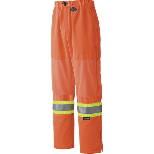 6001P Pantalon de s&eacute;curit&eacute; routi&egrave;re, Polyester, T-petit, Orange haute visibilit&eacute; NTL Industrial
