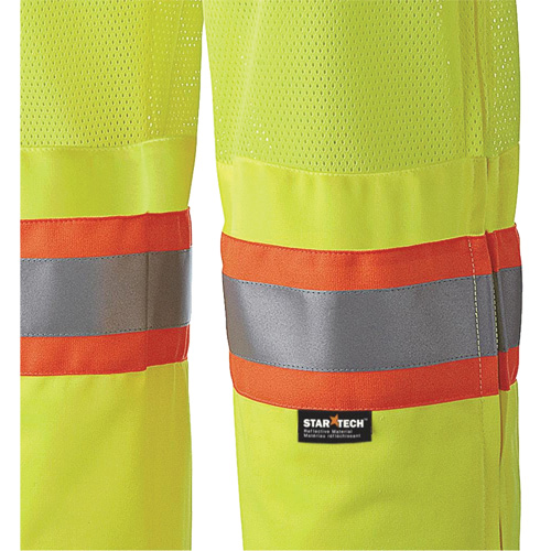 5999P Traffic Safety Pants, Polyester, X-Small, High Visibility Orange NTL Industrial