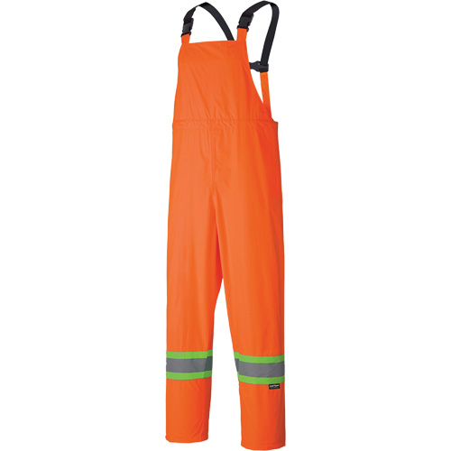 5598 Lightweight Waterproof Rain Suit, Polyester/PVC, Small, High Visibility Orange NTL Industrial