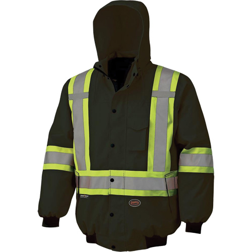 5026 Veste aviateur imperm&eacute;able 7 en 1, Polyester, Noir, T-petit NTL Industrial