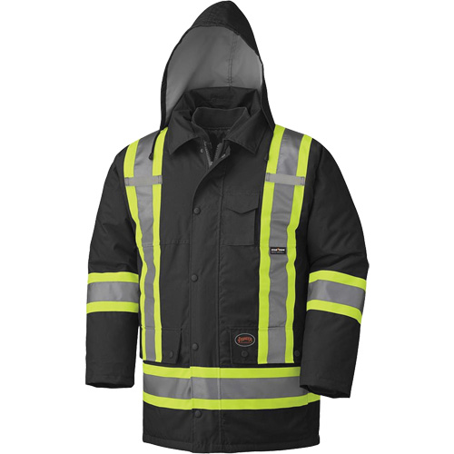 5025 Manteau imperm&eacute;able 7 en 1, Noir, T-petit NTL Industrial