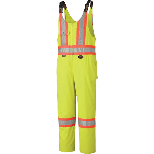 6616 Overalls, Poly-Cotton, 36, High Visibility Lime-Yellow NTL Industrial