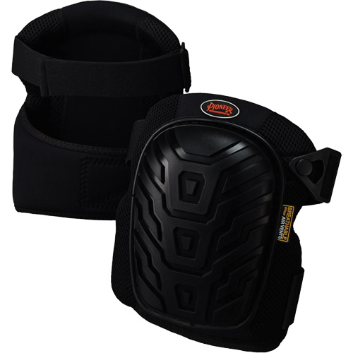 169 Air Vented Knee Pad, Hook and Loop Style, Gel Caps, Gel Pads NTL Industrial