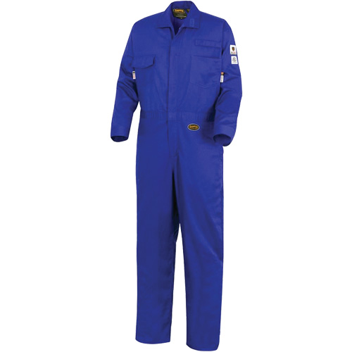 7779 Combinaison ignifuge r&eacute;sistant aux arcs &eacute;lectriques FR-Tech 88/12, Taille 36, Bleu royal NTL Industrial