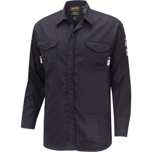 7742 Chemise de s&eacute;curit&eacute; ignifug&eacute;e FR-Tech, Petit, Bleu marin NTL Industrial