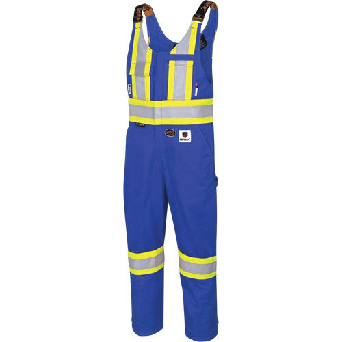 7714 FR-Tech&reg; Flame-Resistant Overalls, Small, Royal Blue NTL Industrial