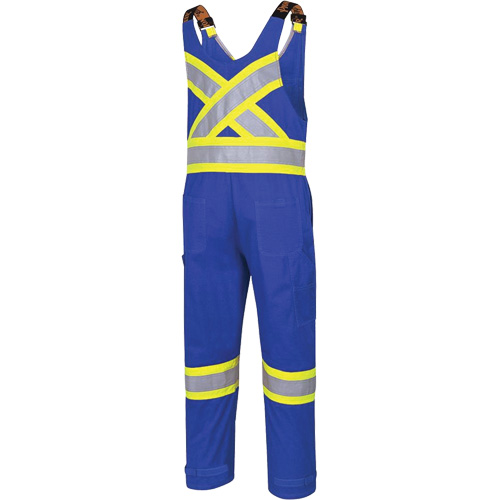 7714 FR-Tech&reg; Flame-Resistant Overalls, Small, Royal Blue NTL Industrial