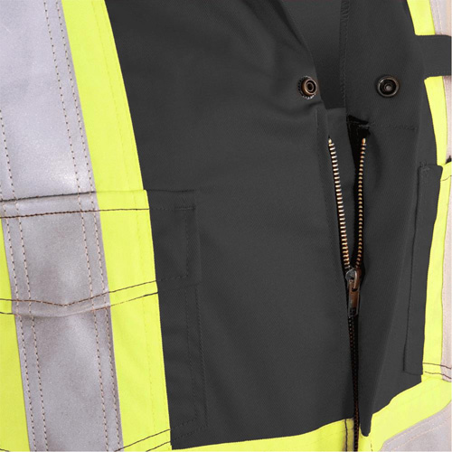 7702BKT FR-Tech&reg; Arc-Rated Coverall, Size 40 (Tall), Black, 10 cal/cm² NTL Industrial