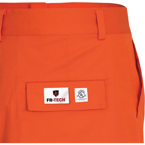 7763 FR-Tech&reg; 88/12 Arc Rated High-Visibility Safety Pants, 36, x 34, High Visibility Orange, 9.7 cal/cm² NTL Industrial