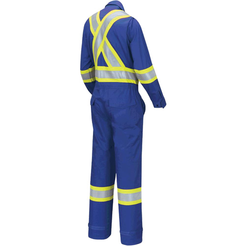 7704W FR-Tech&reg; Women's FR/Arc-Rated Coveralls, Size X-Small, Royal Blue, 10 cal/cm² NTL Industrial