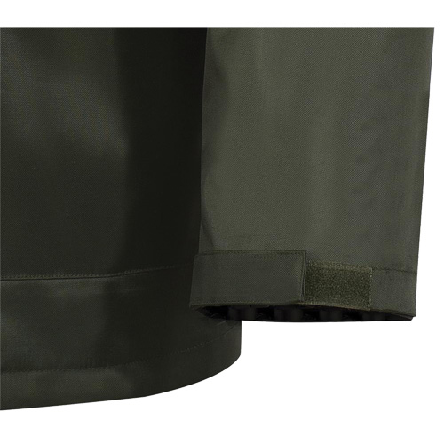 D8120J Nailhead Ripstop Tree Planter Hooded Jacket, Polyester/PVC, X-Small, Green NTL Industrial
