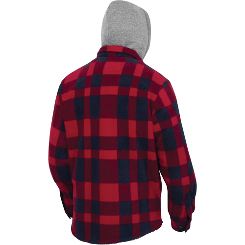 415RB Quilted Hooded Shirt, Men's, Small, Multi-Colour NTL Industrial
