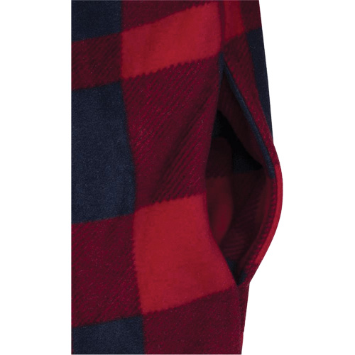 415RB Quilted Hooded Shirt, Men's, Small, Multi-Colour NTL Industrial