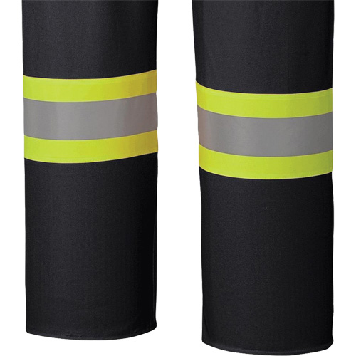 5895BK Salopettes extensibles imperm&eacute;ables et ignifuges, T-petit, Noir NTL Industrial