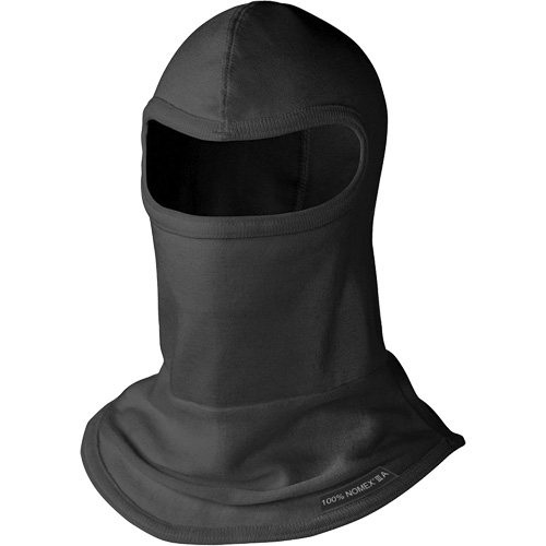 C214BK Medium-Knit 1-Hole Balaclava, Black, Nomex&reg; NTL Industrial