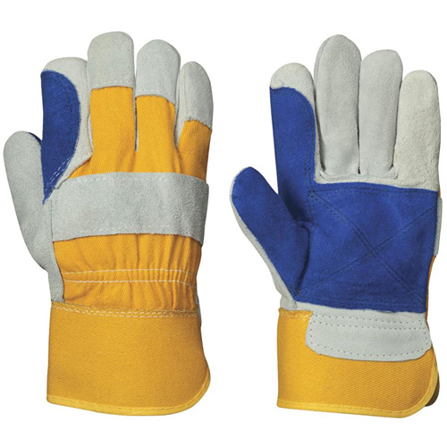 545 Fitter's Gloves, One Size, Split Cowhide Palm NTL Industrial
