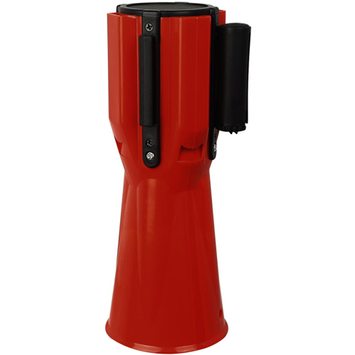 2308 Traffic Cone Topper with 10' Barricade Tape NTL Industrial