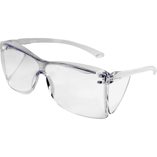 Guest-Gard OTG Safety Glasses, Clear Lens, ANSI Z87+/Meets/Exceeds CSA Z94.3 NTL Industrial