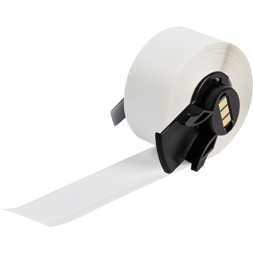 Multi-Purpose Label Tape, Vinyl, White, 1.9" Width NTL Industrial