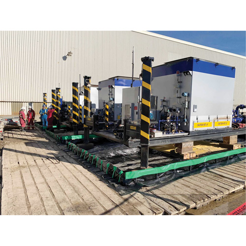 Berme Ultimate Copolymer 2000 Ultra-Containment Berm, Capacit&eacute; 5610 gal. US, 15' la x 50' lo x 12" h, Support &agrave; charni&egrave;re NTL Industrial