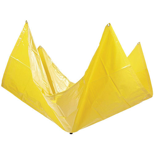 Ultra-Drip Diverter&reg; Roof Drip Diverter, 15' L x 15' W, Vinyl NTL Industrial