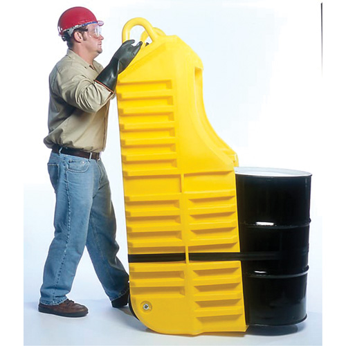 Drum Dolly, 26.5" L x 26.5" W x 5" H, 800 US gal. Spill Cap. NTL Industrial