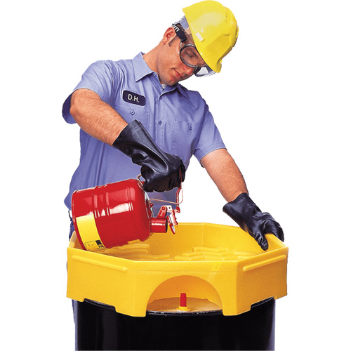 Bung Access Ultra-Drum Funnel avec bec verseur NTL Industrial