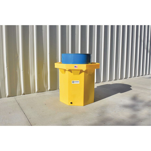 Flat-Bottom Ultra-Spill Collector&reg;, 66 US gal., Mobile NTL Industrial