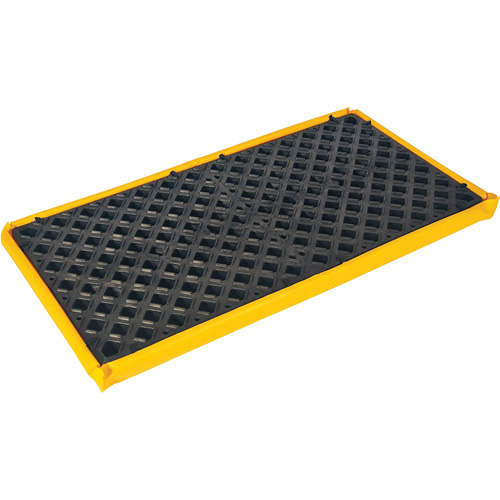 Ultra-Spill Deck flexible, 2 barils, Capacit&eacute; de d&eacute;versement 11 gal. US, 48" x 24" x 2,5" NTL Industrial