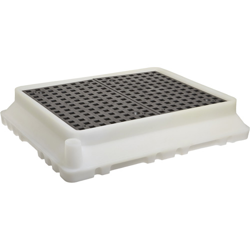 P4 Ultra-Spill Tray&reg;, 17" L x 21" W x 4" H, 2.9 US gal. Spill Capacity NTL Industrial
