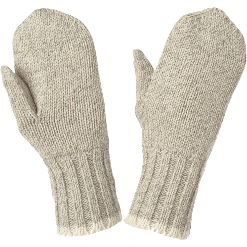 Brushed Rag Wool Lined Mitts, Size Large, Mitt NTL Industrial