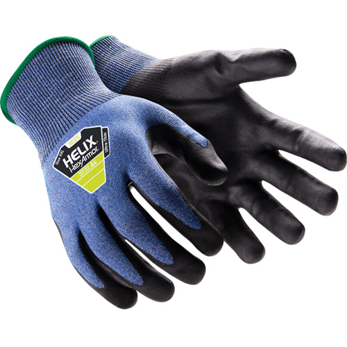 Gants r&eacute;sistants aux coupures Helix 3025, 6/T-petit, Calibre 21, Rev&ecirc;tement Mousse de nitrile, ASTM ANSI niveau A4 NTL Industrial