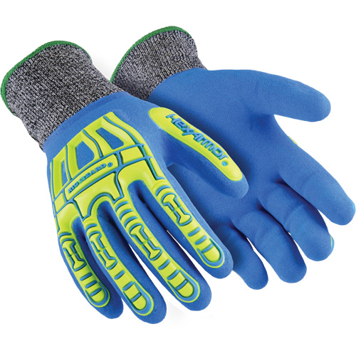 Gants r&eacute;sistants aux coupures Rig Lizard Fluid 7102, 2T-petit/5, Calibre 13, Rev&ecirc;tement Nitrile, ASTM ANSI niveau A4 NTL Industrial
