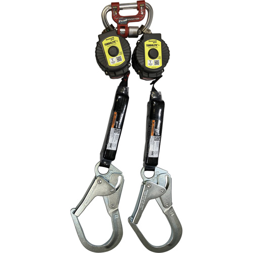 Miller TurboLite+ Personal Fall Limiter, 6', Web, Stationary NTL Industrial