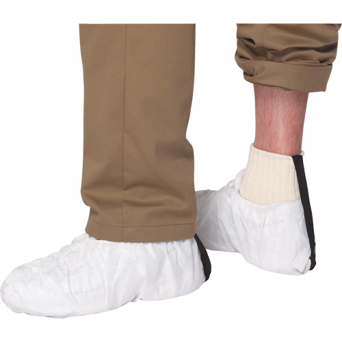 ProShield 30 Boot Covers, Large, Polypropylene, White NTL Industrial