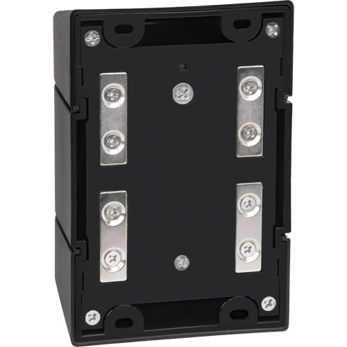 Barri&egrave;re murale magn&eacute;tique avec bande magn&eacute;tique, Plastique, Fixation magn&eacute;tique, 15', Ruban Noir et jaune NTL Industrial