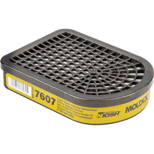 Cartouche pour respirateur semi-rectangulaire, Cartouche gaz/vapeur, Gaz multiples/Vapeurs NTL Industrial