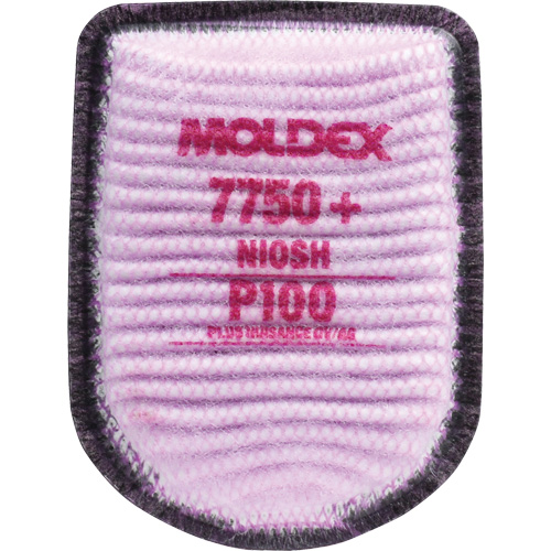 Filtre pour respirateur semi-rectangulaire avec IonicAir Filtration Technology, Filtre contre les particules avec suppresion de vapeurs nuisibles, Vapeurs organiques/Gaz acides/P100+ NTL Industrial