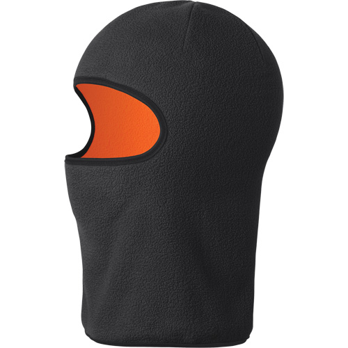 5502 Reversible 1-Hole Balaclava, Micro Fleece, Black/High-Visibility Orange NTL Industrial