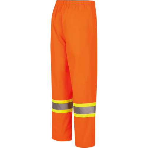5627W Women's Waterproof Bib Pants, Polyester/Polyurethane, X-Small, High Visibility Orange NTL Industrial