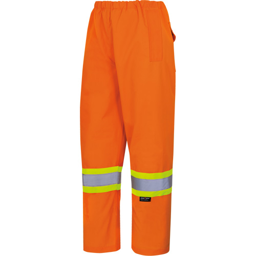 5586 Pantalon de s&eacute;curit&eacute; hydrofuge de 450D, Polyester/Polyur&eacute;thane, 4T-Grand, Jaune lime haute visibilit&eacute; NTL Industrial