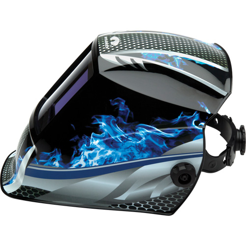 Casque de soudeur autonoircissant Leadhead, 3,8" lo x 3,4" la Champ de vision, Teinte 9 - 13 NTL Industrial