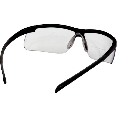 Lunettes de s&eacute;curit&eacute; avec verres de lecture Ever-Lite, Lentille Transparent/2,5, Antibu&eacute;e, ANSI Z87+/R&eacute;pond ou surpasse la norme CSA Z94.3 NTL Industrial