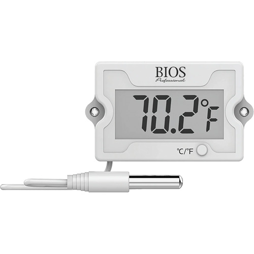 Panel Mount Thermometer, Contact, Digital, -58-230°F (-50-110°C) NTL Industrial