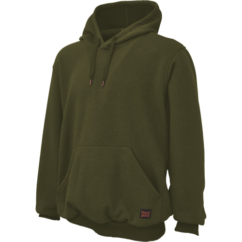 Water Repellent Fleece Pullover Hoodie, Men's, 5X-Large, Green NTL Industrial