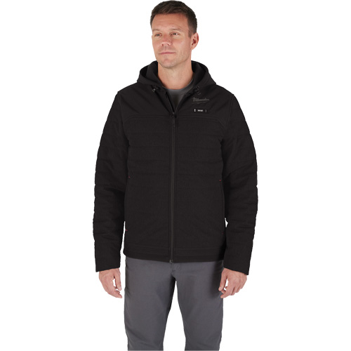 Veste chauffante M12 QuietShell avec pile, Hommes, Moyen, Noir NTL Industrial