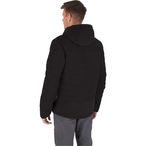 Veste chauffante M12 QuietShell avec pile, Hommes, Moyen, Noir NTL Industrial