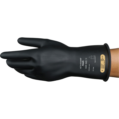 Ultra-Lightweight Electrical Insulating Gloves, ASTM Class 00, Size 7, 11" L NTL Industrial